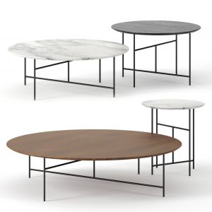 Sen Coffee Tables Set 1 By De Padova