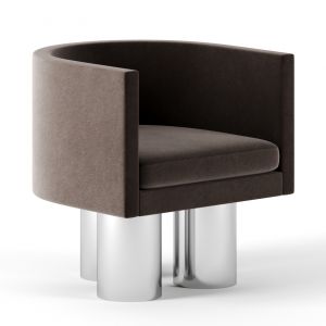 Arc Chrome Armchair By Trnk