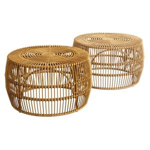 Pyronia Rattan Cage Coffee Table Natural