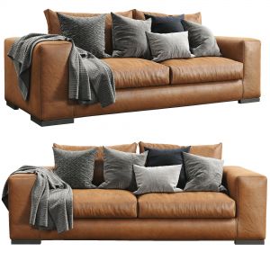 Sofa Leather Espace By Ferlea