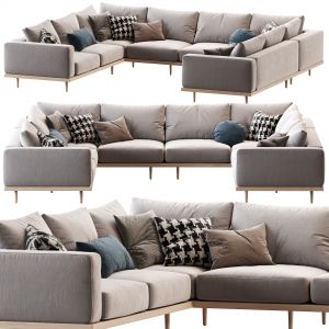 Newport 5-piece U-shaped Sectional