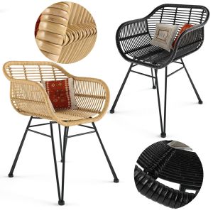 Wicker Armchairs Costa