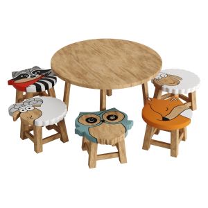 Kids Furniture01-animal Chairs