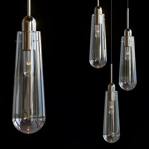 Teardrop Multi-light Pendant Light