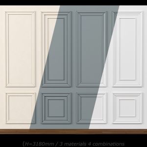 Wall Molding 15. Boiserie Classic Panels