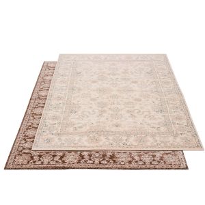 Rug Vintage Velvet Beige Brown