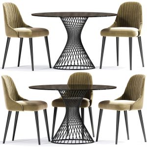 Calligaris Vortex Table Chair