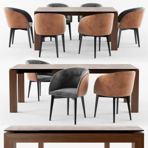 Calligaris Sigma Dining Table_rosie Soft