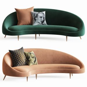 Jonathanadler Ether Curved Sofa