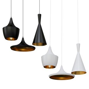 Pendant Lamp Bulbs Ceiling Black-white