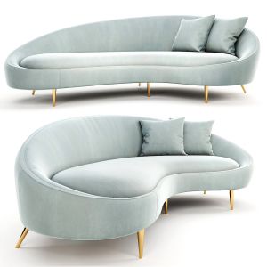 Jonathan Adler Ether Curved sofa