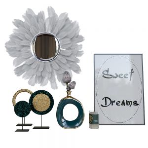 Decorative Set With Mirror