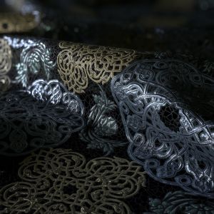 Lace Embroidery 06 | 4K | PBR | PNG | SBSAR