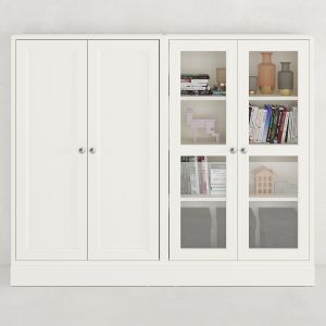 Havsta Storage combination glass doors