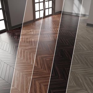 Parquet 3 | Chevron | 4K | PBR | PNG | 5 Colors