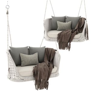 1 Seater Garden Hanging Chair By Atmosphera