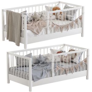 Set 208 Unique Kids Wooden House Bed