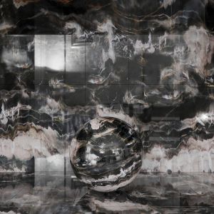 Seamless Confusion Dark Marble Material