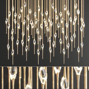 Il Pezzo Mancante 12x6 Cluster Chandelier