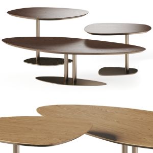 Reflex Seventy 40 Bevel Wood Coffee Tables