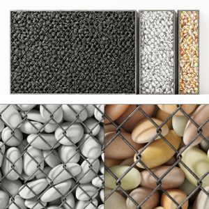 Gabion Pebble Oval Low N5