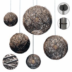 Lamp Rattan Sphere Hive N3