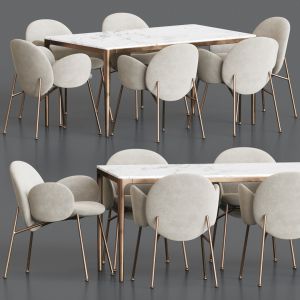 Ola Chair Canto Table Dining Set