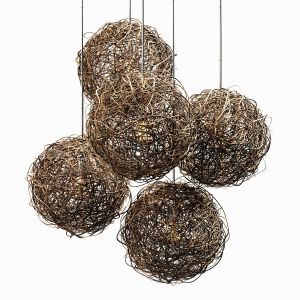 Lamp Rattan Sphere Hive N4