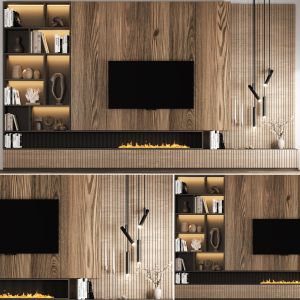 Tv Wall Set 01