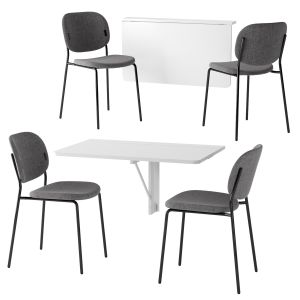 Connubia Quadro Table With Yo! Chair