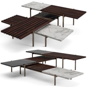 Superquadra Coffee Tables Set 2