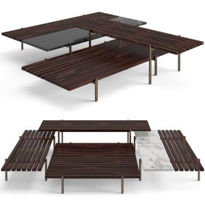 Superquadra Coffee Tables Set 3