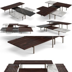 Superquadra Coffee Tables full Set collection