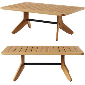 Kinney Teak Outdoor Coffee Table