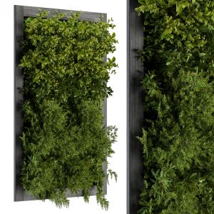 Vertical Garden Wood Frame - Wall Decor