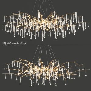 Serip Bijout Chandelier - 2 Type