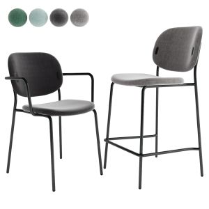 Connubia Yo! Dining Chair And Bar Stool