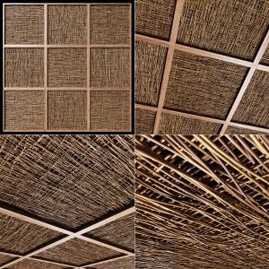 Ceiling Wood Thin Branch Beam N2