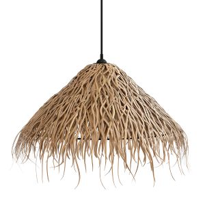 Braided Sea Grass Hangstraw Chandelier Natural