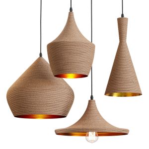 Pendant Lights With Rope Winding