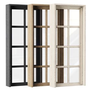 Rectangle Wooden Windows_v1