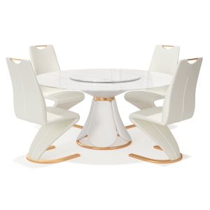 Round Rotating Dining Table