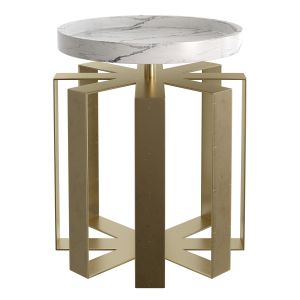 Round Marble Side Table