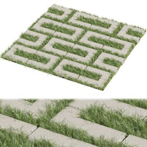 Collection Plant Vol 397 - Grass - Concrete