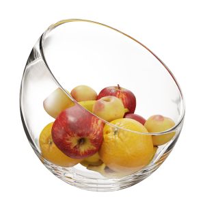 Large Slant Fruit Bowl Set 07