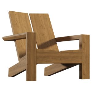 Palmetto Adirondack Chair