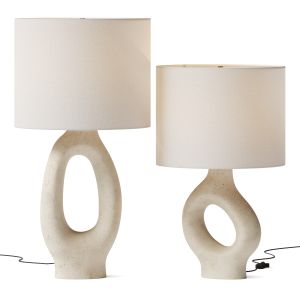 West Elm Diego Olivero Chamber Ceramic Table Lamp