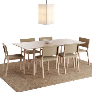 Ethnicraft Oak Profile Dining Table