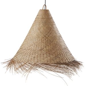 Wesoko Woven Palm Leaf Ceiling Light