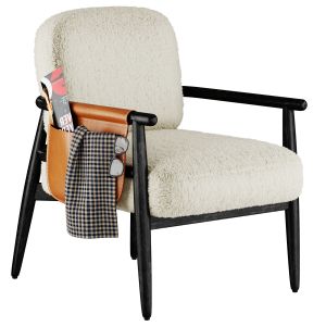 Teresa  Fabric Armchair Set 6 Color